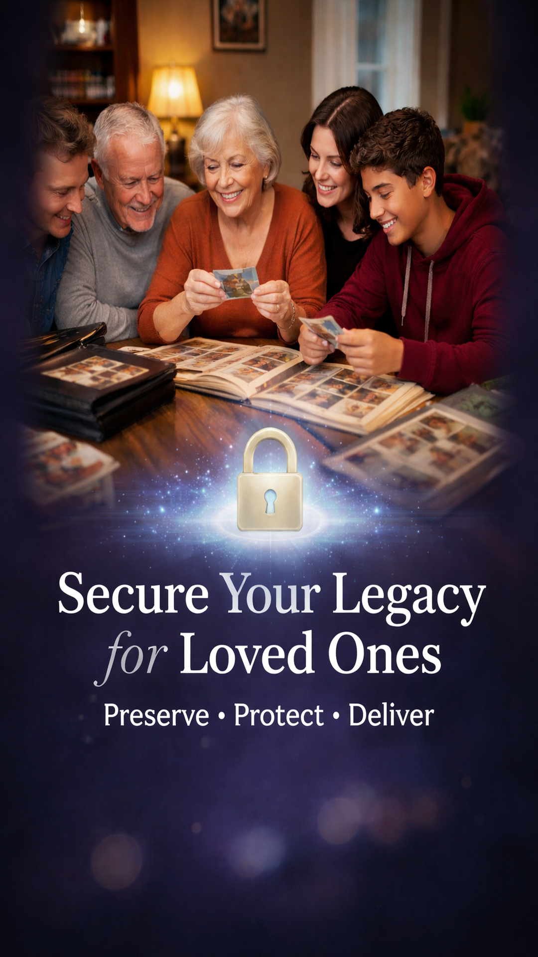 Family preserving memories together